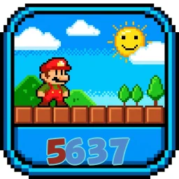 5637